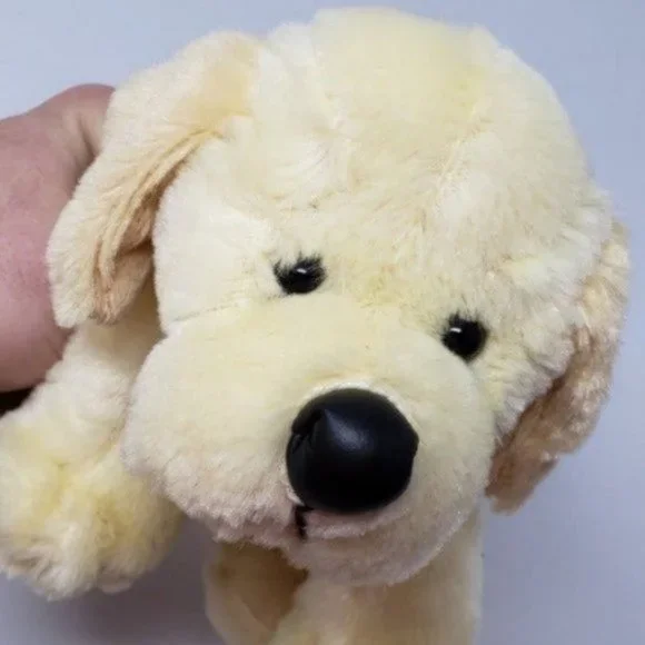 Ganz Webkinz DOG Yellow LAB Plush Stuffed Animal Puppy Toy Gift No Code HM153 - Picture 7 of 11